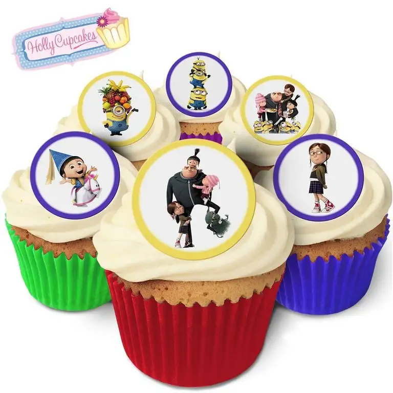 24 Wunderschöne essbare Kuchendekorationen: 24 Designs inspiriert von "Despicable Me"