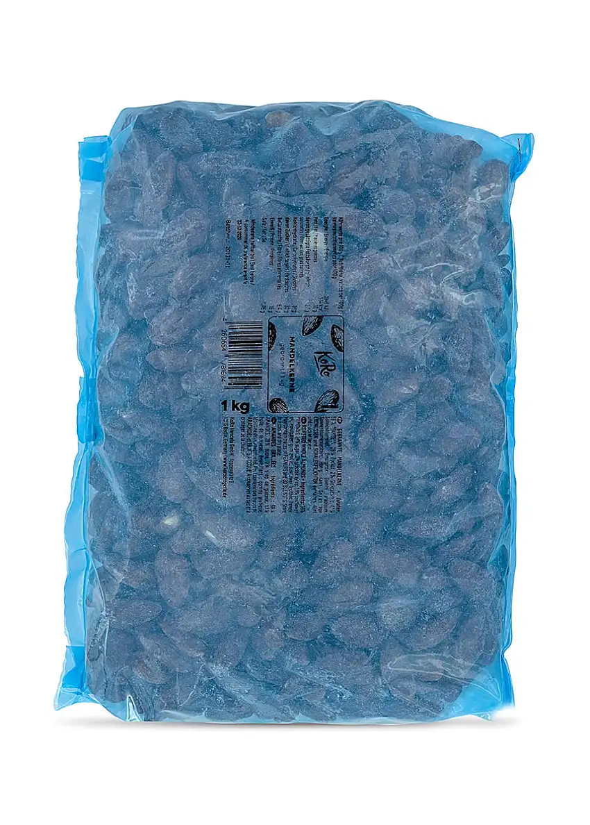 KoRo - Gebrannte Mandeln 1 kg - lecker, Großpackung, süßer Snack
