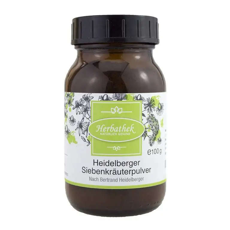 Heidelberger Siebenkräuterpulver, bio, 100g