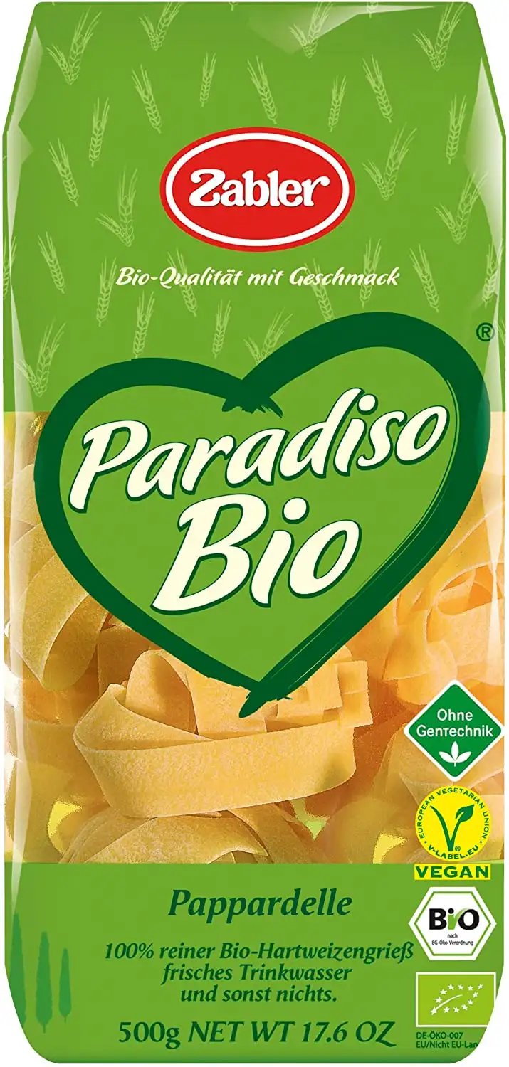 Zabler Bio Paradiso Pappardelle, 500g