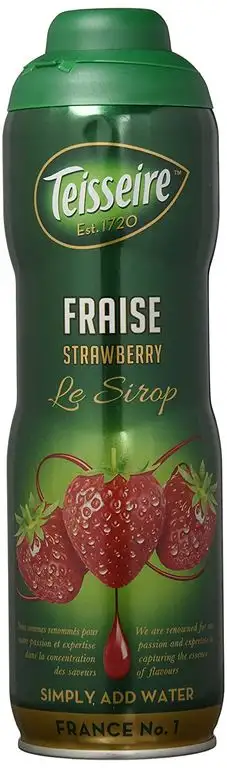 TEISSEIRE ERDBEER SIRUP (6 x 600 ml)