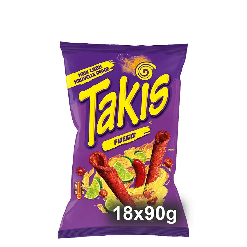 Takis Fuego 18x90g im Spar Paket, Anzahl Der Artikel 1