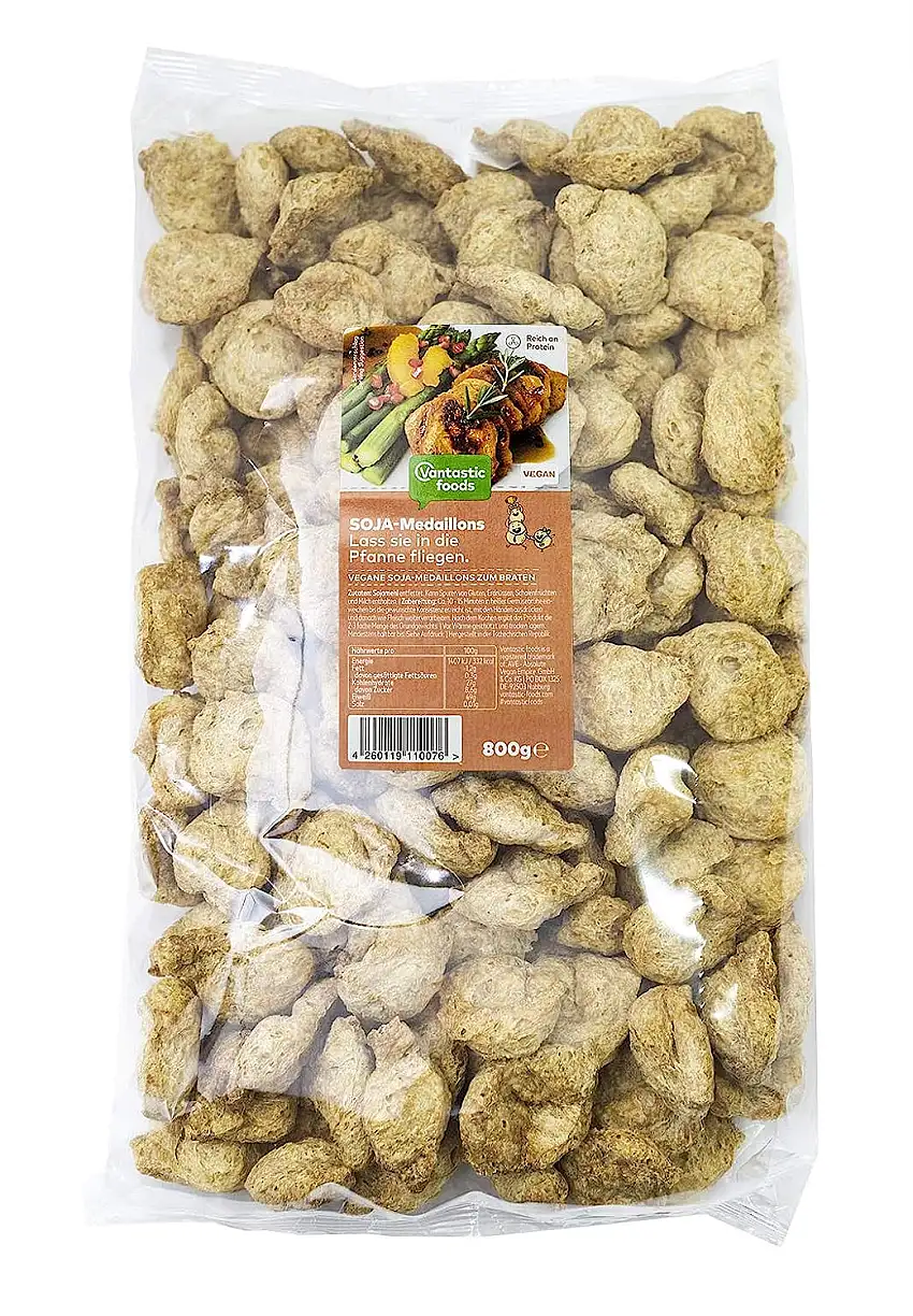 Vantastic Foods Soja Medaillons,Vegan,800 gr