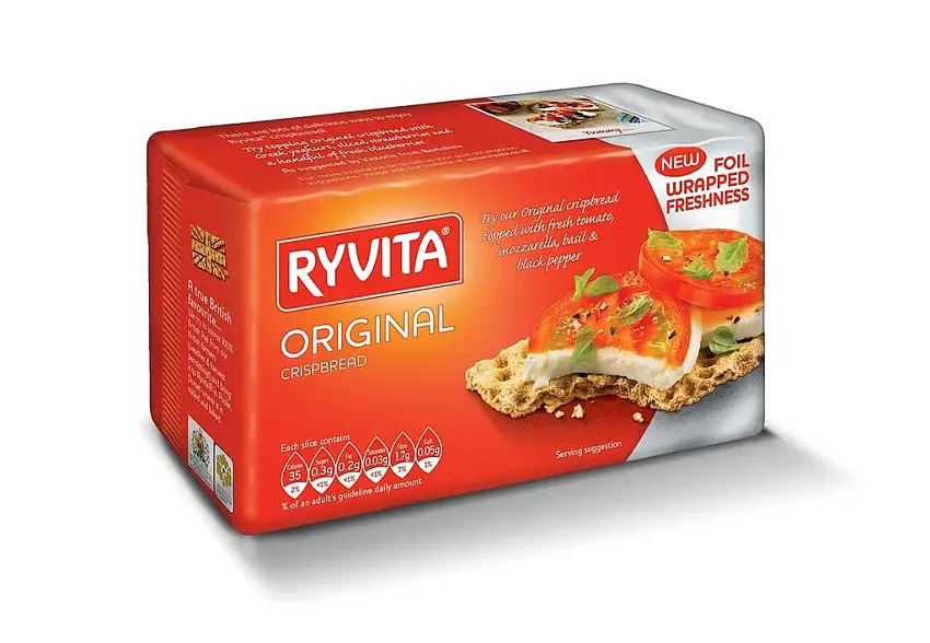 Ryvita Original Rye Crispbread 200g (case of 12)