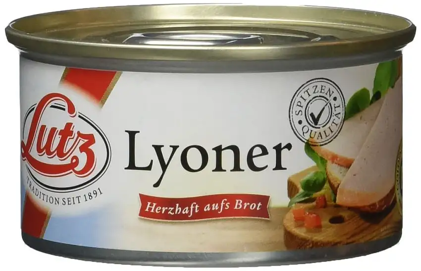 Lutz Lyoner, 12er Pack (12 x 125 g)
