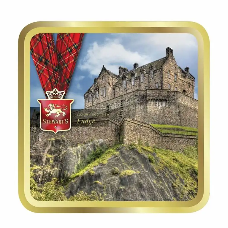 100g Butter Fudge Tartan Sammlung - Edinburgh Schloss