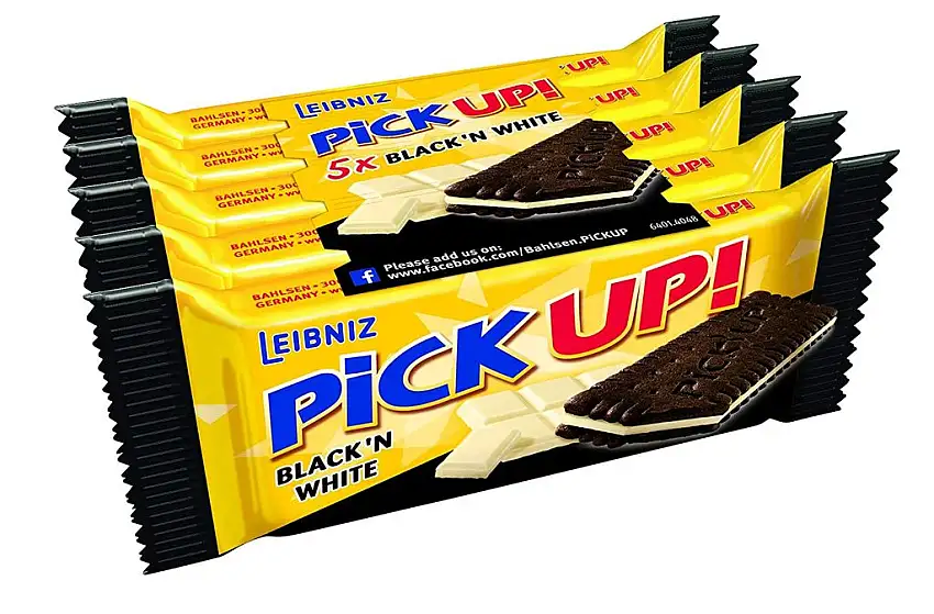 Leibniz PiCK UP Black & White, 5 Stück, 140 g