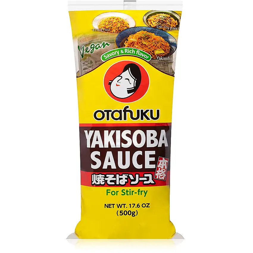 Otafuku Yakisoba Sauce – Aromatische, japanische Würzsauce zum Verfeinern von Bratnudeln und vielen weiteren Gerichten – 1 x 500g | 500 g (1er Pack)