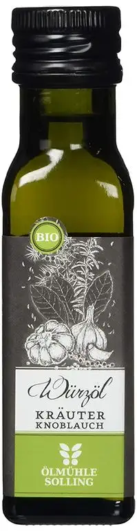 Ölmühle Solling Kräuter - KnoblauchÖl GewürzÖl - BIO