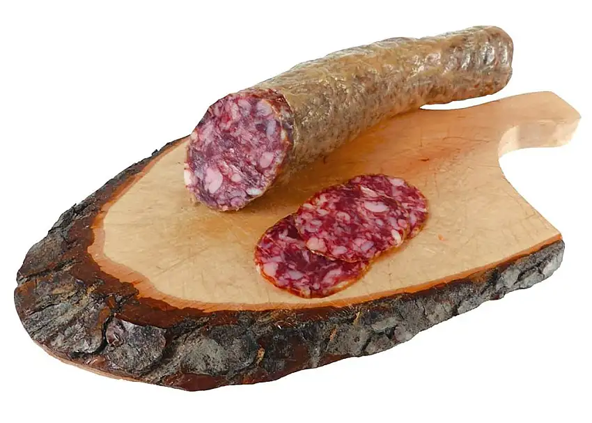 550g Salchichón Ibérico de Bellota | Pata Negra | Spanische Salami vom schwarzen Schwein | Pfeffersalami