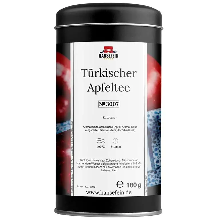 Hansefein Türkischer Apfel Früchtetee lose