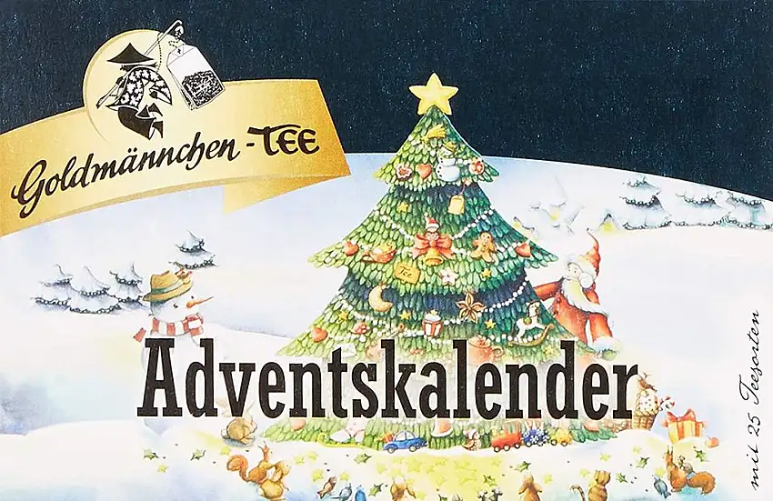 Goldmännchen-Tee Adventskalender, 1er Pack (1 x 50,15 gm)