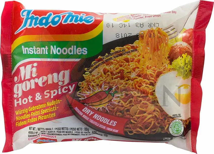 Indomie Hoy & Spicy Migoreng Nudel-80gm