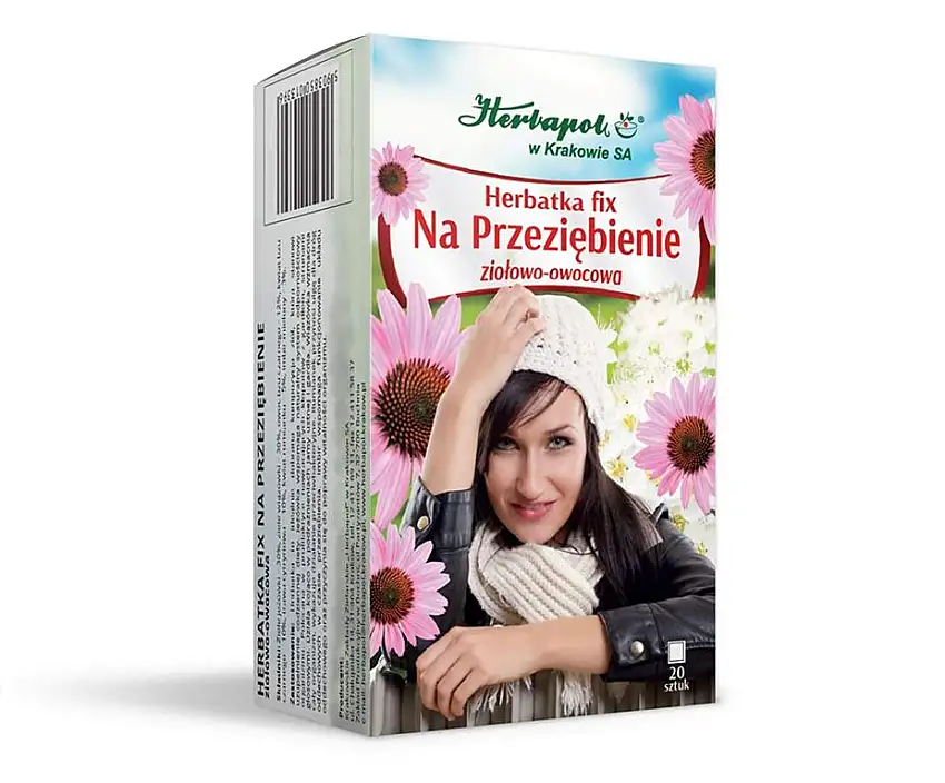 TEE FIX FÜR KALT - TEA FIX FOR COLD, 20 Teebeutel, Herbapol Krakow