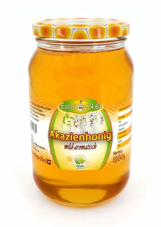 Akazienhonig, 100 % hausgemacht, 1.200g