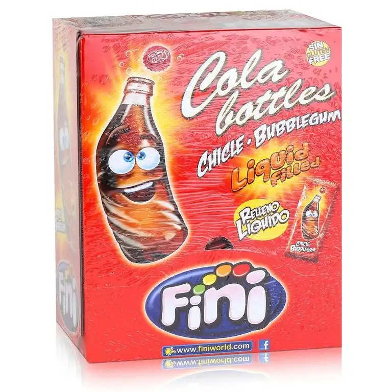 Fini Bubblegum Cola Bottles 200er