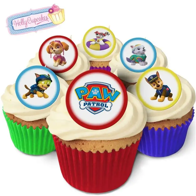 24 Wunderschöne essbare Kuchendekorationen: Paw Patrol