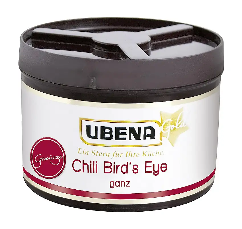Ubena Chili Birds Eye ganz, 2er Pack (2 x 110 g)
