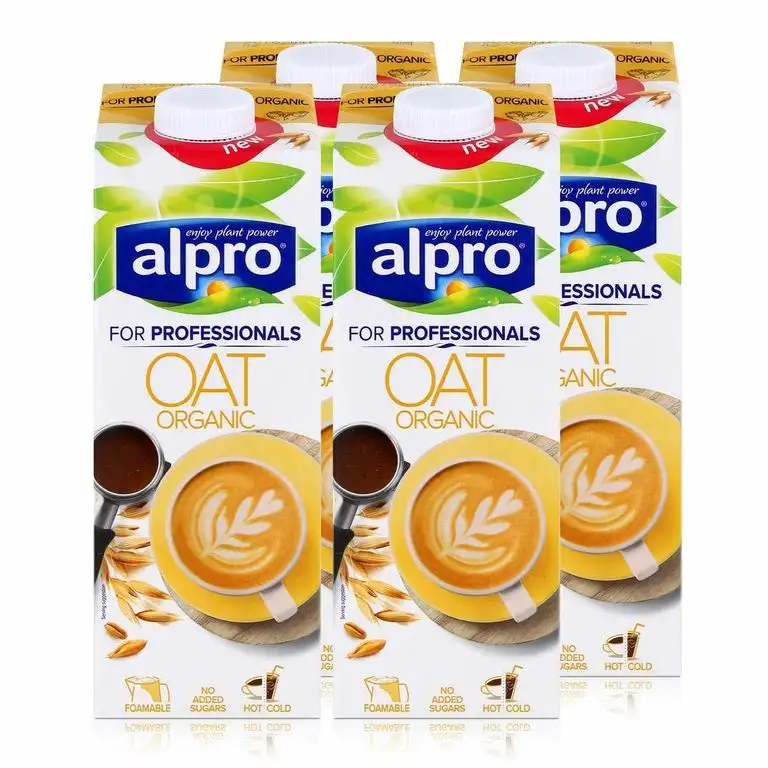 Alpro for professionals Oat Organic 1L - Biologischer Haferdrink (4er Pack)