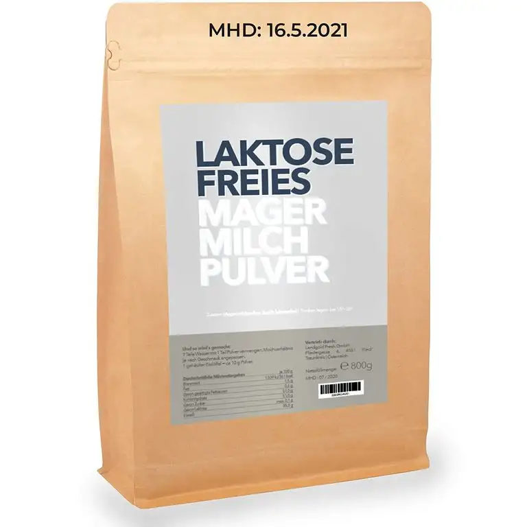 Mager-Milchpulver-Laktosefrei I MILCHEREI I Ohne-Milch-Zucker 800g