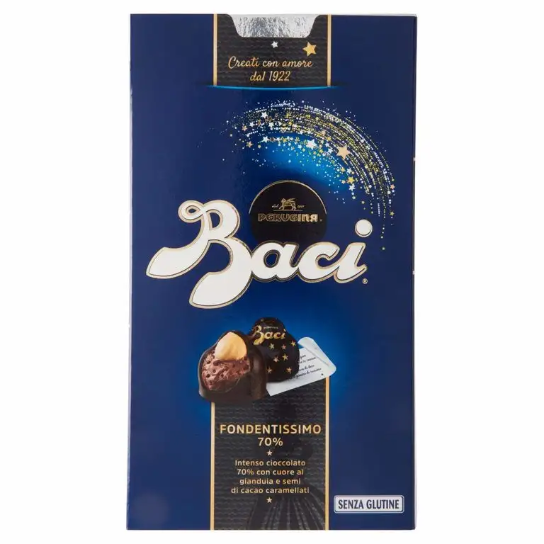 BACI PERUGINA AU CHOCOLAT NOIR 70% 200GR