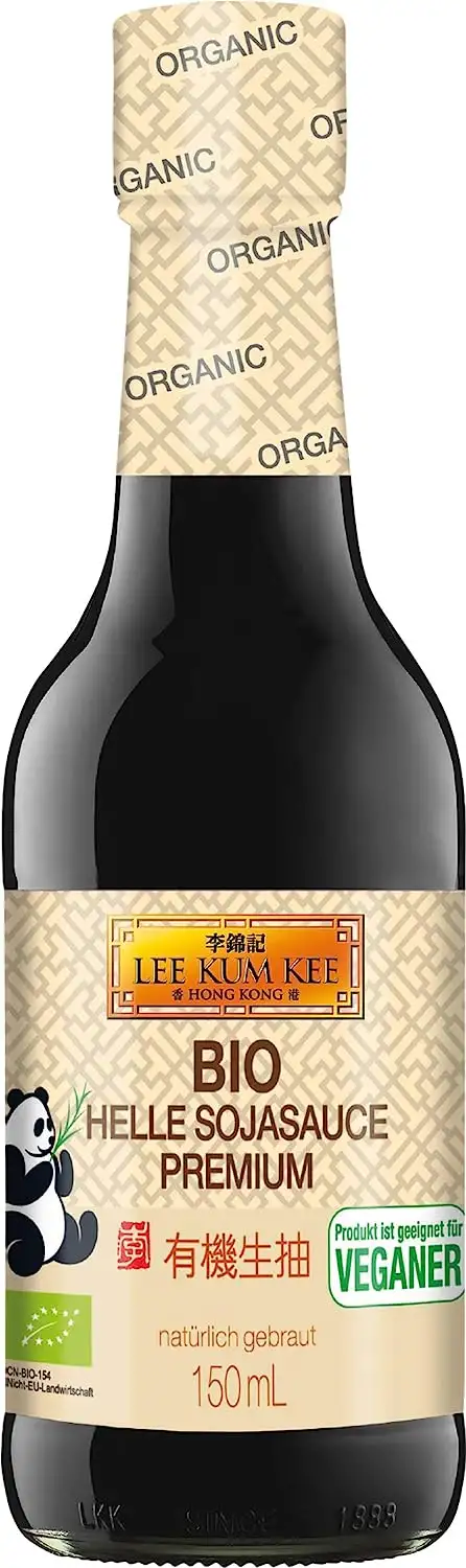 Lee Kum Kee KUM KEE Bio Sojasauce, hell DE-ÖKO-001/CN-BIO-154, 150 ml