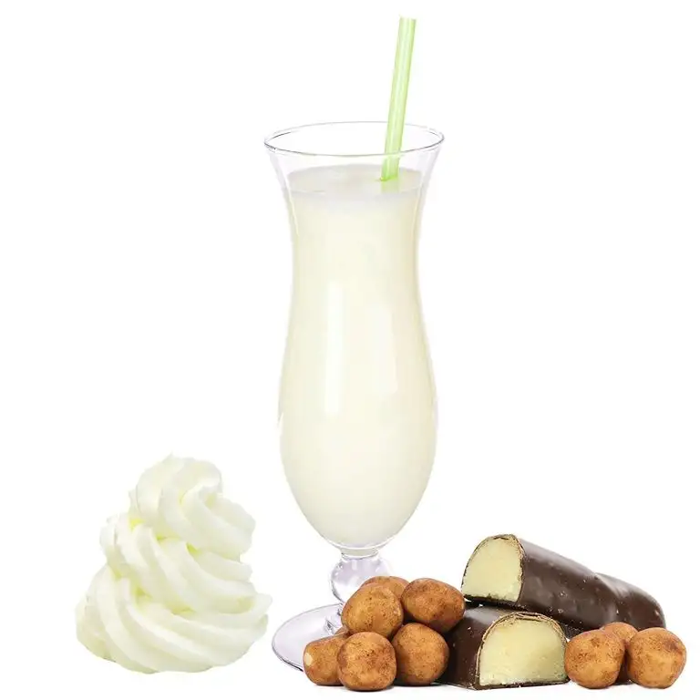 Marzipan Sahne Molkepulver Luxofit mit L-Carnitin Protein angereichert Wellnessdrink Aspartamfrei Molke (Marzipan Sahne, 333 g)
