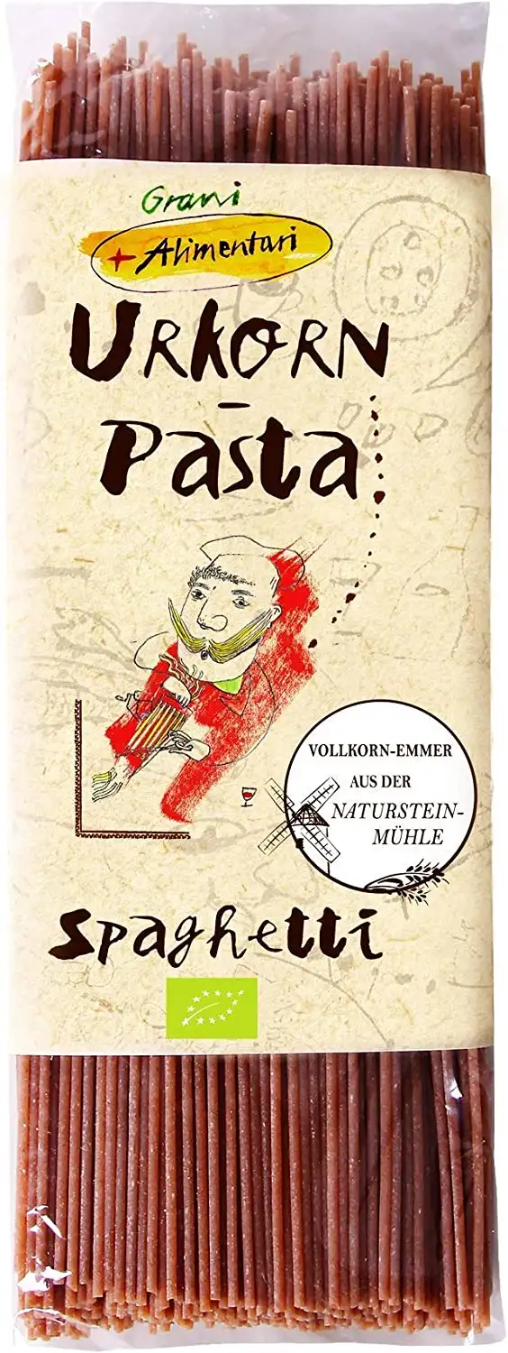 Grani Alimentari Urkorn-Spaghetti aus Vollkorn-Emmer -Bio 500g
