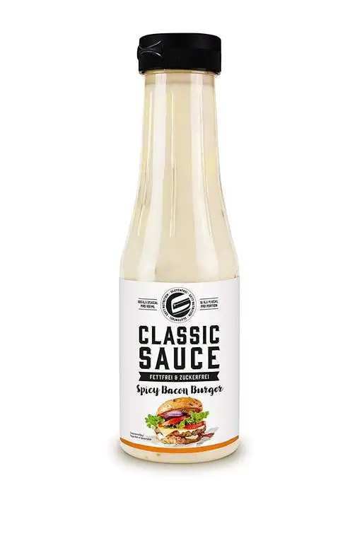 Got7 Classic Sauce Soße - Kalorienfreie Salat, Grill und Würzsauce - Perfekt zum Abnehmen (Spicy Burger Sauce, 350ml)