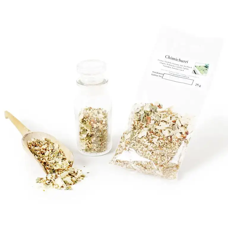 Chimichurri Gewürzmischung Grillen, Steakgewürz, Fleischgewürz, Gewürzmischung für Dips, Grillgewürz, Barbecue Gewürz, BBQ Sauce Gewürz, 25g