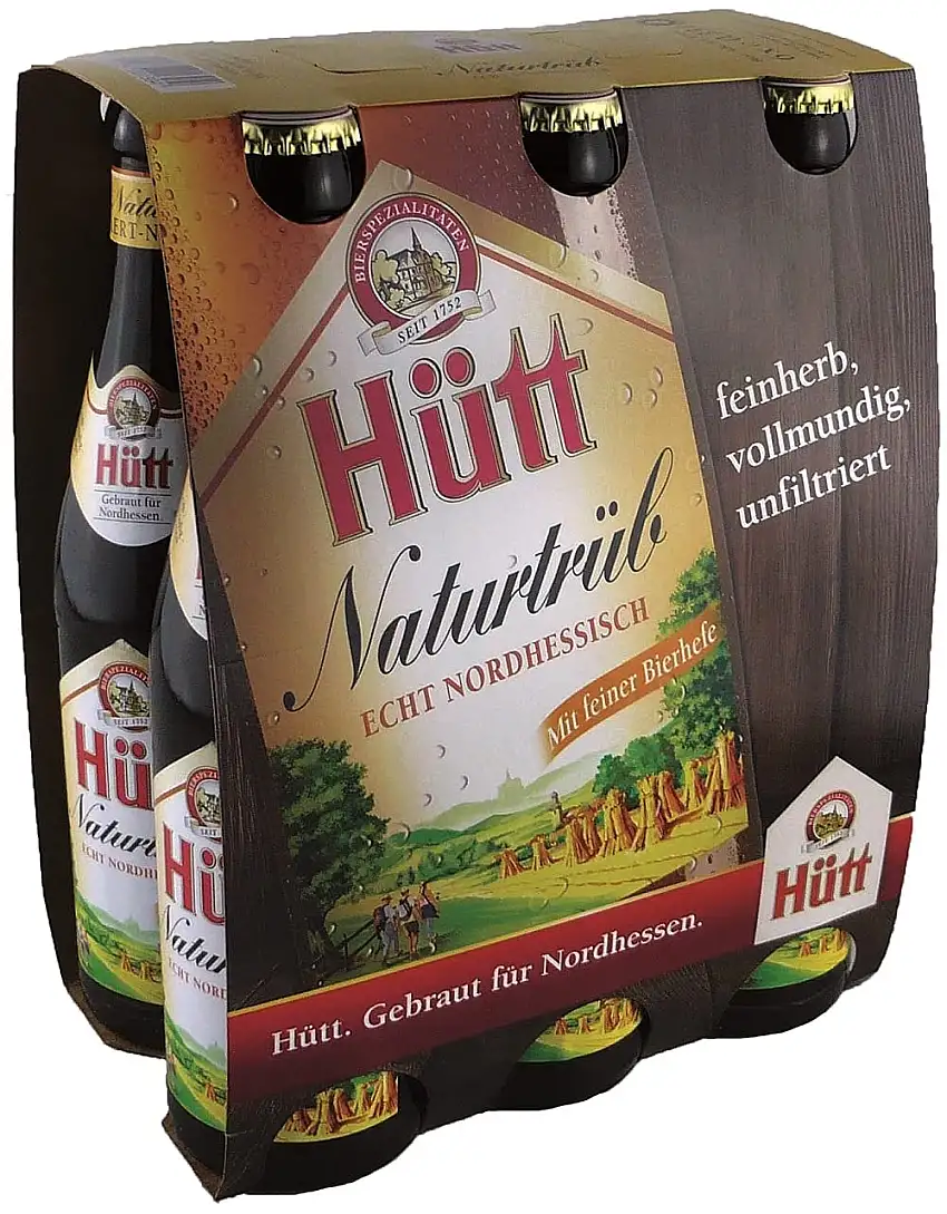Hütt Naturtrüb MEHRWEG (6 x 330 ml)