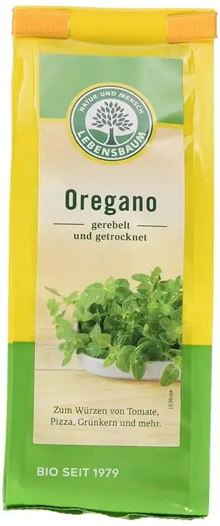 Lebensbaum Oregano, gerebelt, 3er Pack (3 x 15 g)