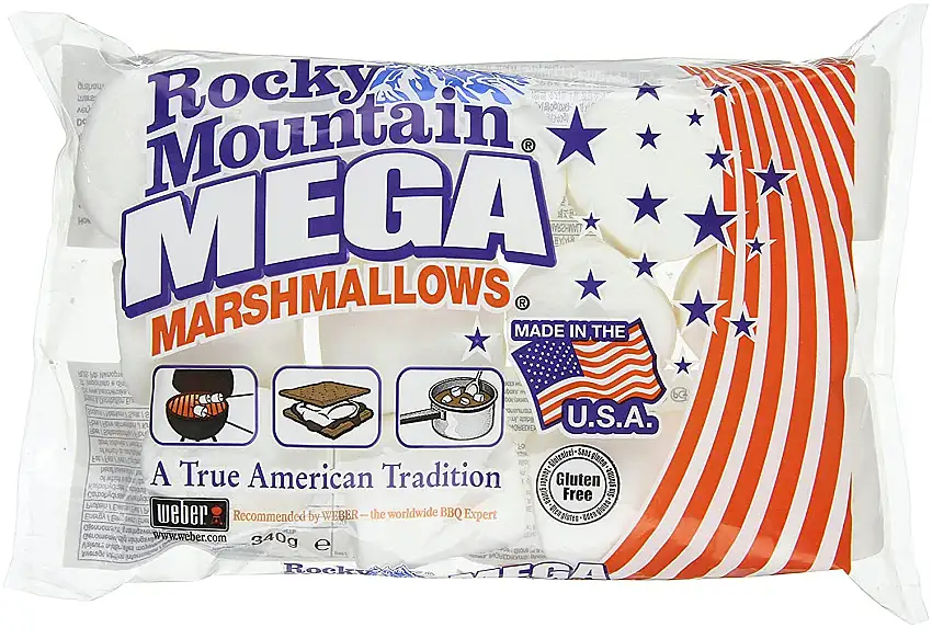 Rocky Mountain Marshmallows Rocky Mountain Mega Marshmallows 340 g, 2er Pack (2 x 340 g)