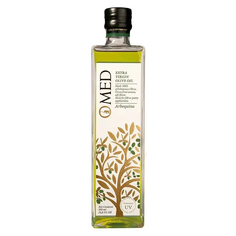 O-Med - Natives Olivenöl Extra Arbequina erste Güteklasse - 500ml