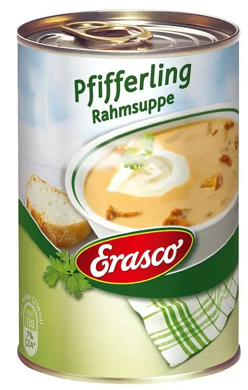 Erasco Pfifferling Rahmsuppe 390ml
