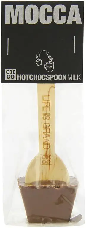 CHCO Chocolate Company Milchschokoladen-Löffel mit Mocca 50g (50 g)