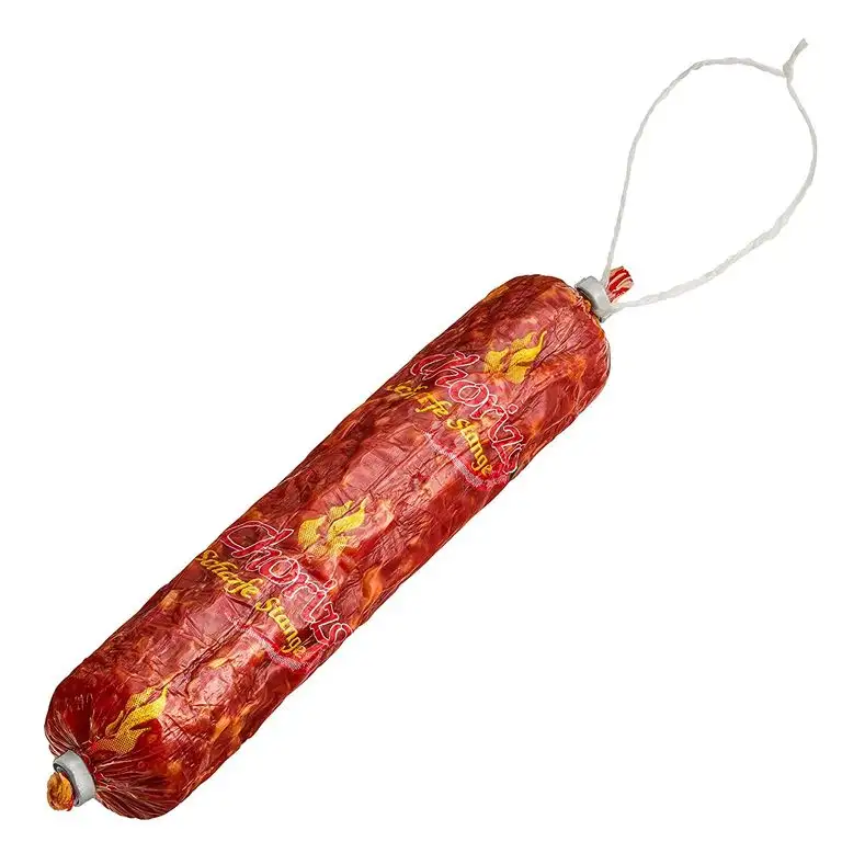 WURSTBARON® - Chorizo Salami Wurst extra scharf - Spezial-Gewürz mit ca. 3 Mio Scoville - ganze Wurst Stange ca. 190g