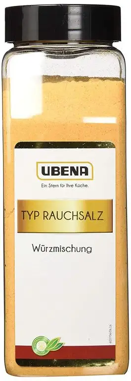 UBENA Rauchsalz Würzmischung, 3er Pack (3 x 1.1 kg)