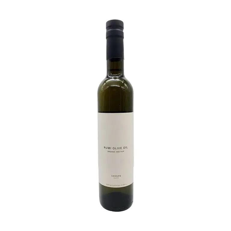 BIO Olivenöl aus Rumi Oliven - Canaan, Fairtrade, Naturland - Nativ Extra 500 ml