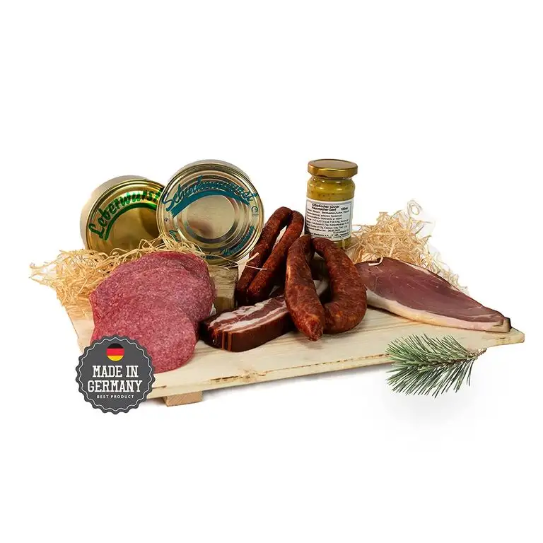 Schwarzwald Metzgerei - Probierpaket mit verschiedenen herzhaften, schmackhaften Wurtsspezialitäten aus dem Schwarzwald - 8-teilig