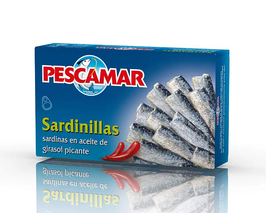 1x85G PESCAMAR MINI SARDINEN
