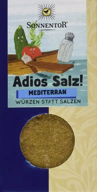 Sonnentor Mediterrane Gemüsemischung "Adios Salz!" (55 g) - Bio