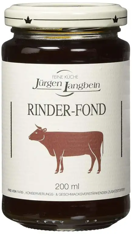 Jürgen Langbein Rinder-Fond, 6er Pack (6 x 200 ml)
