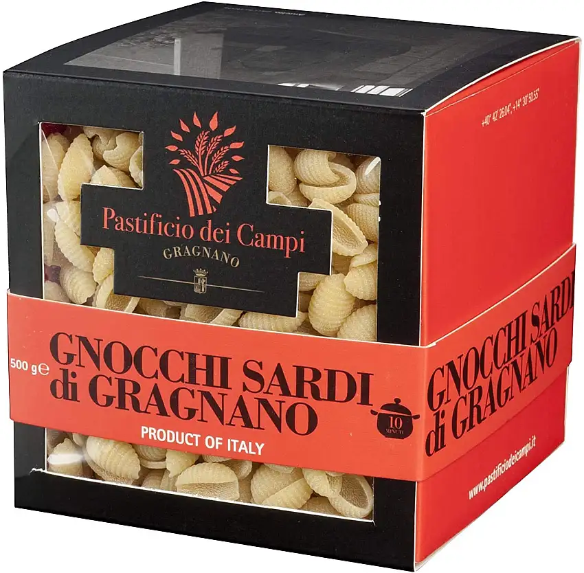 GNOCCHI SARDI GRAGNANO PASTA IGP 500gr - PASTIFICIO DEI CAMPI