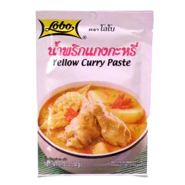 [ 50g ] LOBO Gelbe Curry Paste / Yellow Curry Paste