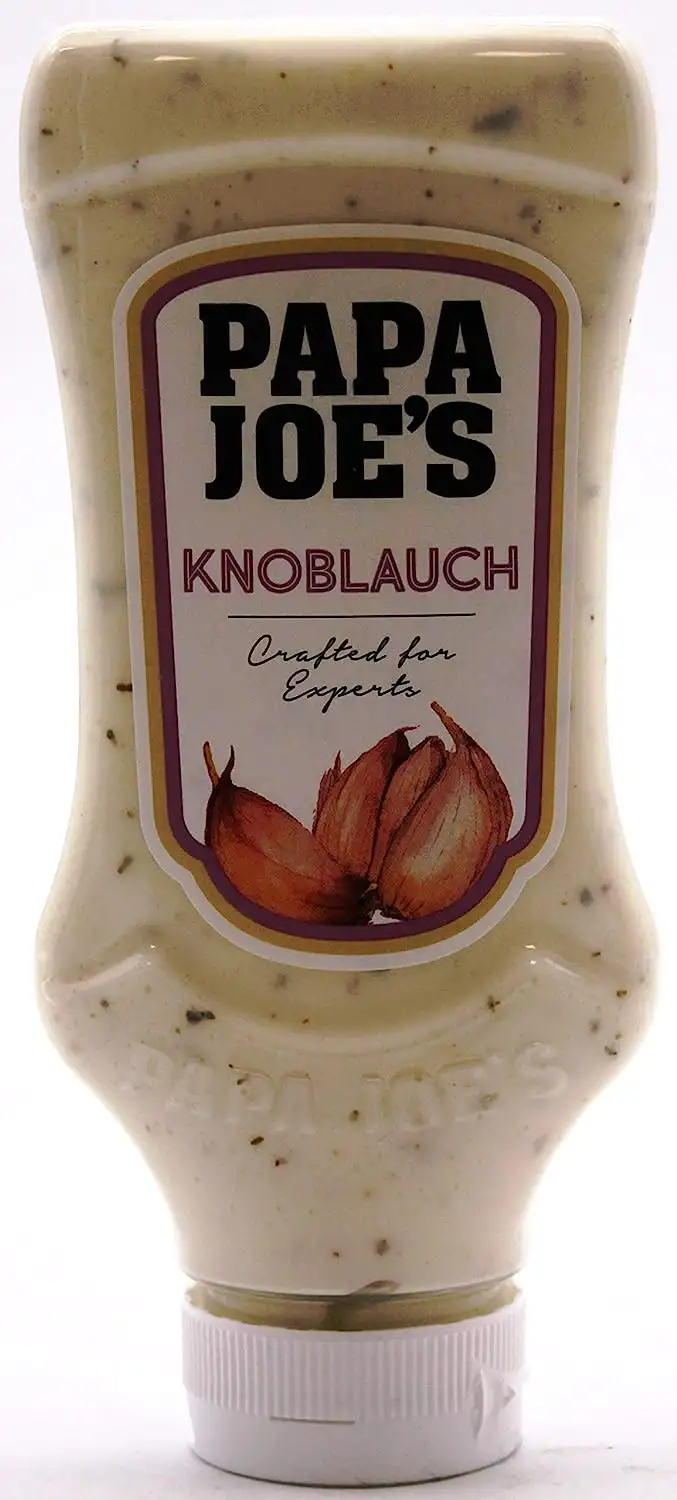 Papa Joe`s Knoblauch Sauce, 4er Pack (4 x 300ml)