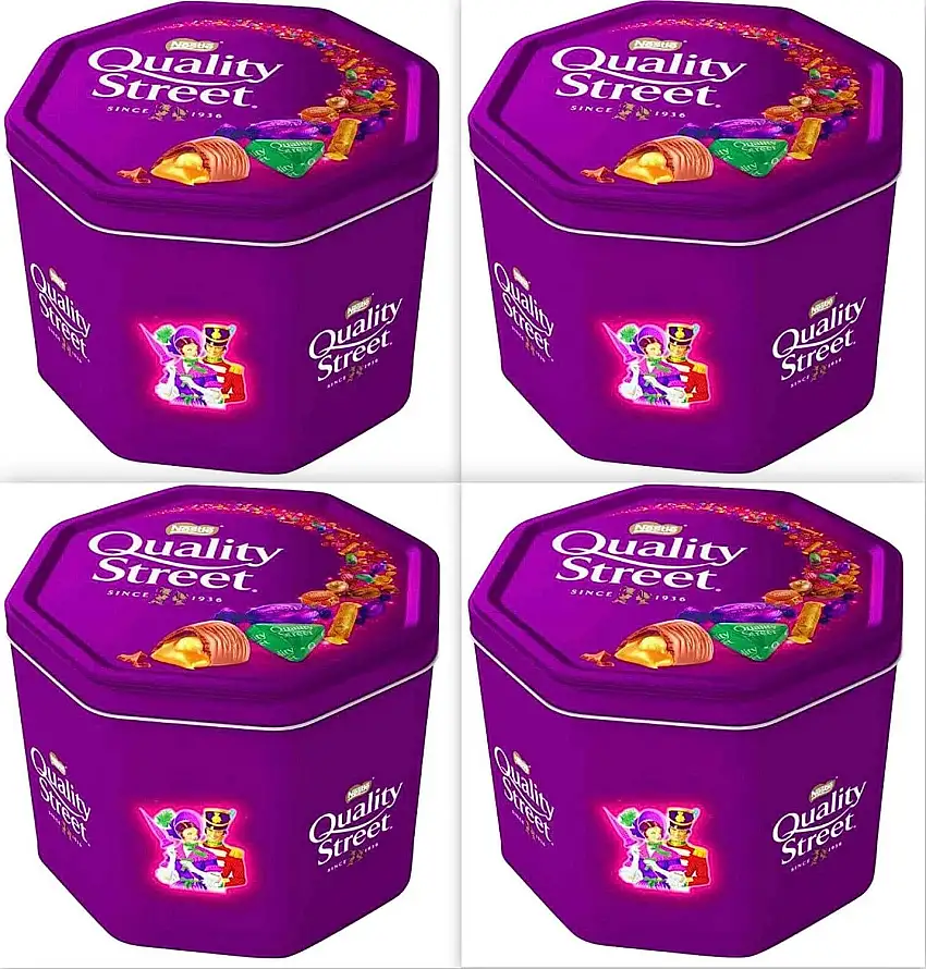 4x QUALITY STREET DOSE 2,9kg