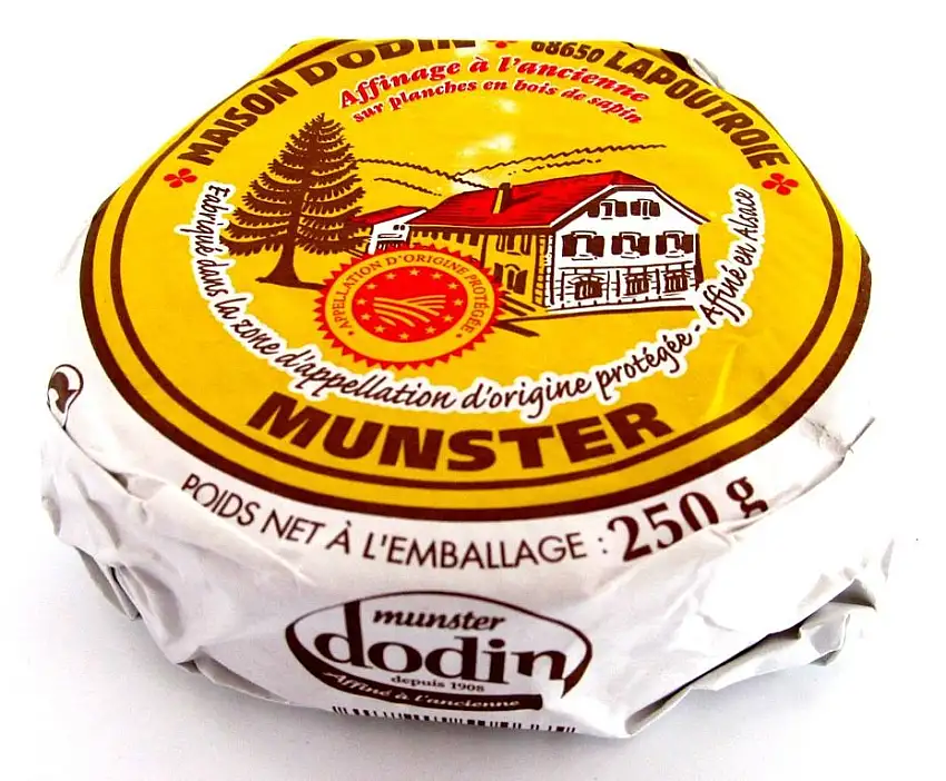 Münsterkäse Münster Käse AOP aus Frankreich 4 x 250 g Stücke