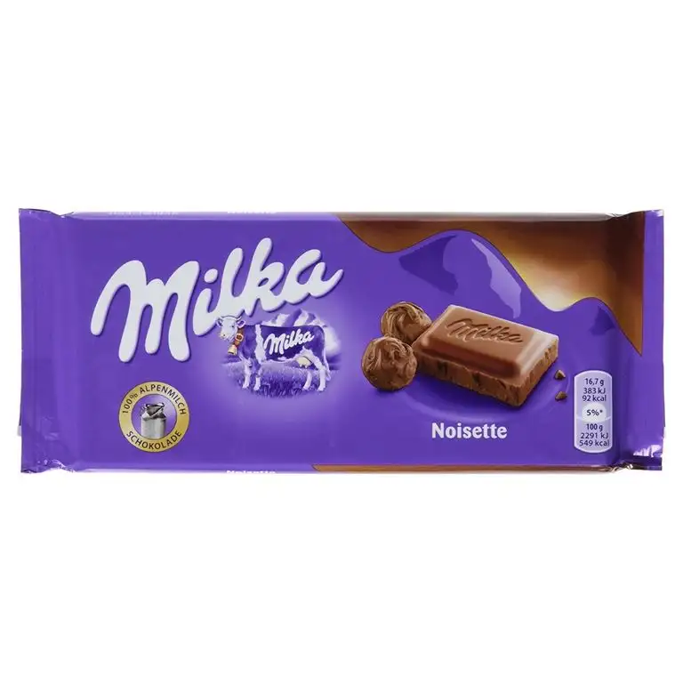 Milka Alpenmilch Schokolade Noisette, 100 g