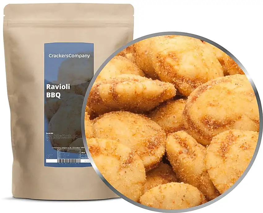 1 x 350g Erdnüsse Ravioli BBQ laktosefrei fettarm
